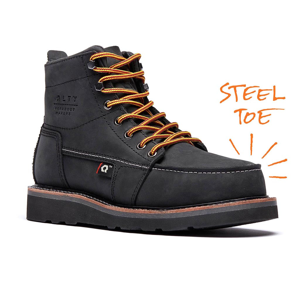 Premium work boots cost too much...so we are fixing it.  We were tired of seeing our friends in the trades overpaying for their work boots.  That’s why we created QLTY, no middleman markups and always premium work boots at a fair price.