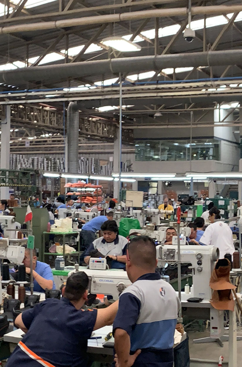 Factory Floor in Leon, Mexico