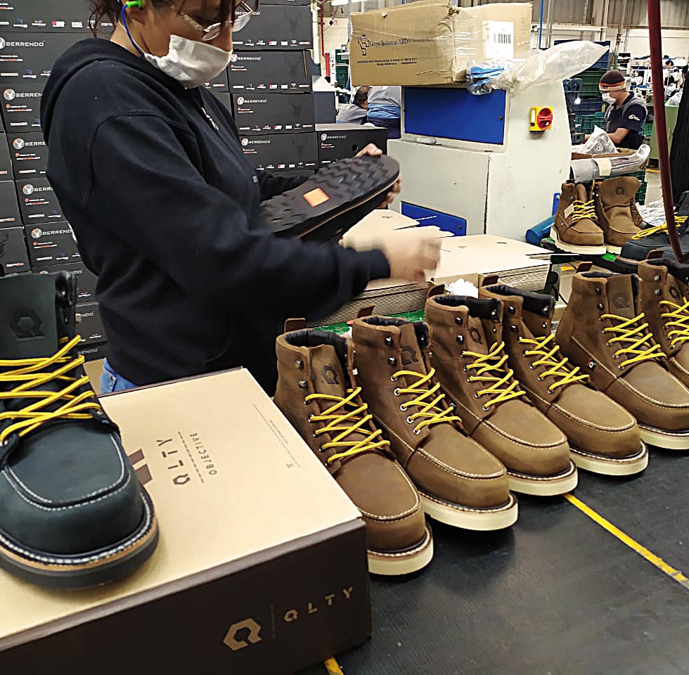 QUALITY VALUES - - - - -  Our partner is more than a collaborator; they are a reflection of our values. They work alongside some of the world's largest boot brands and are committed to paying their employees above prevailing wages, aligning with our dedication to quality.