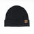 QLTY KNIT CUFFED BEANIE : Color - JET
