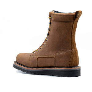 BLDR 8" Waterproof Boot : Moka (Soft Toe)