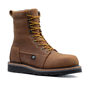 BLDR 8" Waterproof Boot : Moka (Soft Toe)