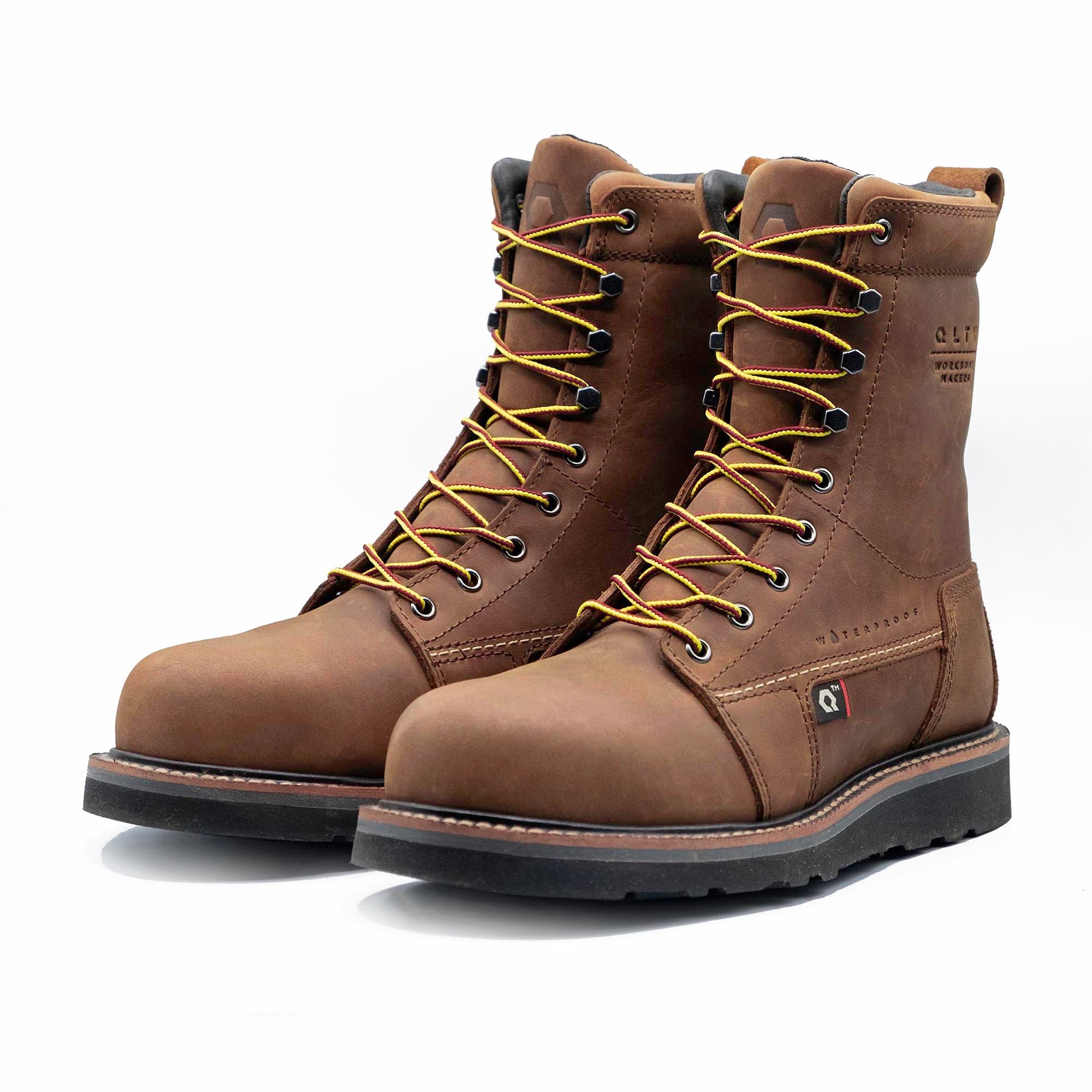 White soled work boots store