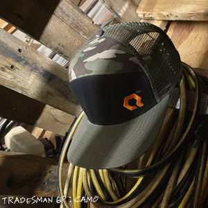 Tradesman 6P Hat : CAMO - QLTY Objective