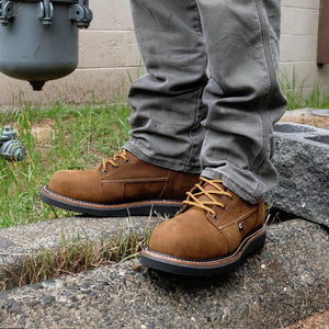 BLDR-ST 8" Waterproof Boot : Moka (Steel Toe)