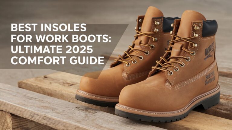 Best Insoles for Work Boots: Ultimate 2025 Comfort Guide